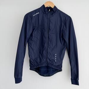 La Passione Cycling Jacket Mens Small Navy Blue Adventure Insulated Windproof